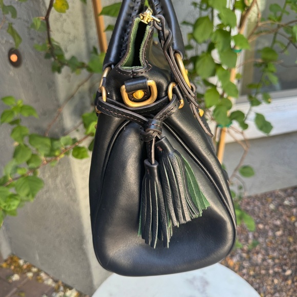 SOLD Dooney & Bourke Leather Florentine Satchel - Picture 8 of 14